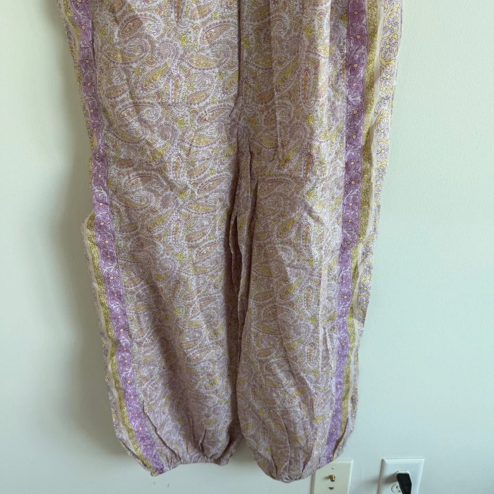 J.Crew Cotton Voile Jumpsuit in beach paisley Size Small‎